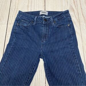 PAIGE Navy Pinstripe Women's Jeans size 25